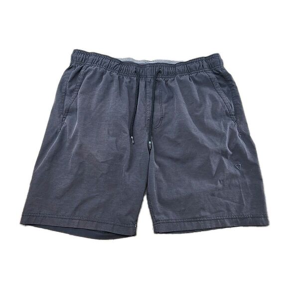 Vissla Eco-Lastics Surf Trunk Men's Large Dark Gray 7.75" Inseam 4 Way Streatch - Picture 1 of 9